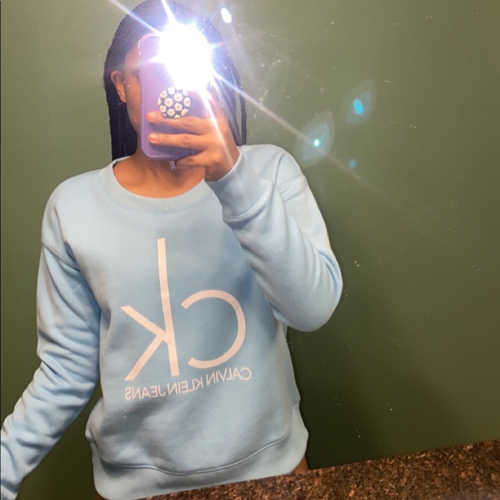 Calvin Klein Powder Blue Crew Neck